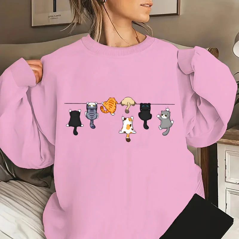 Climbing Cats Sweater