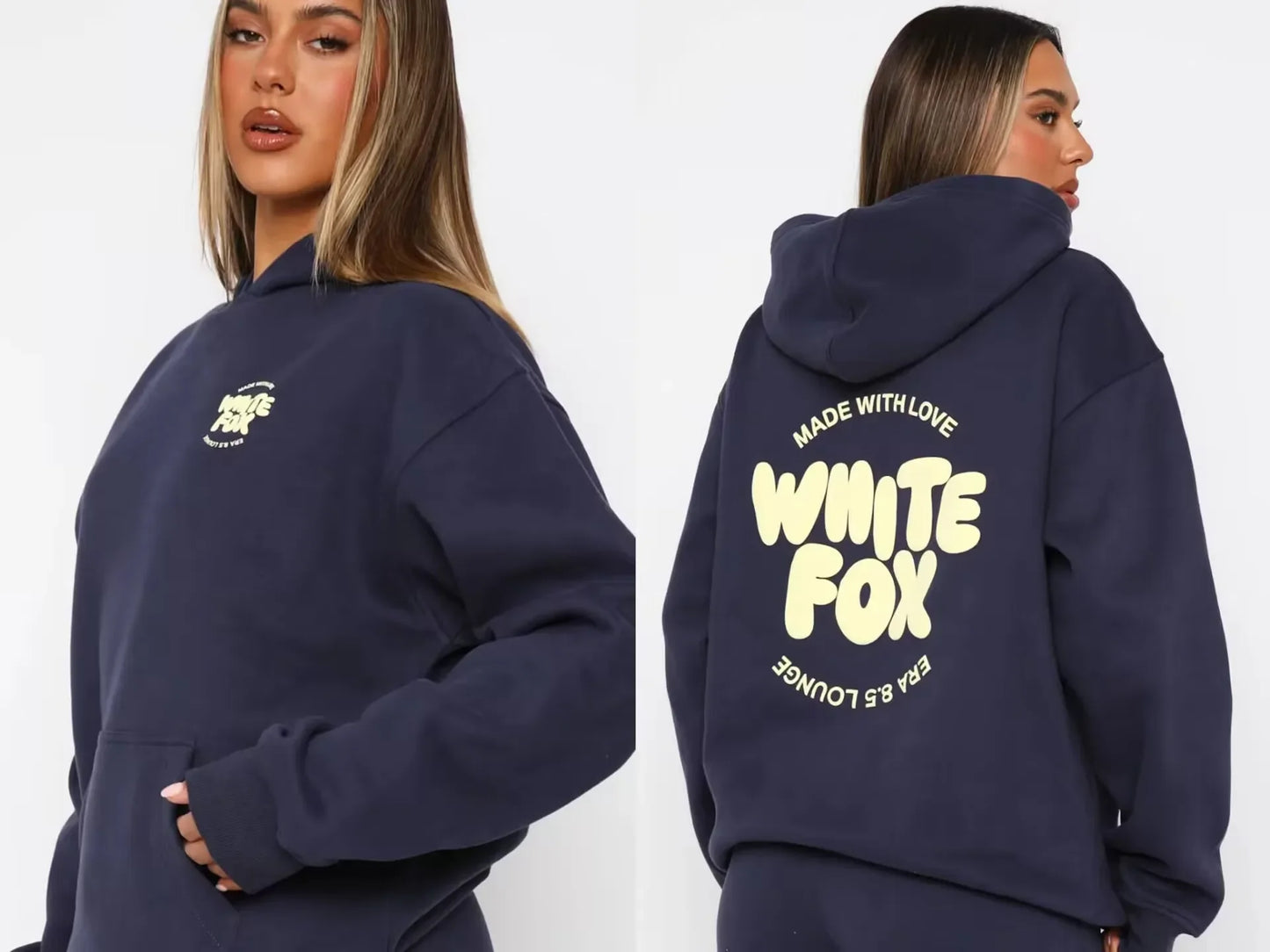 White Fox Hoodie