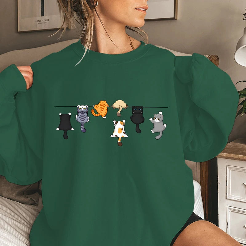 Climbing Cats Sweater