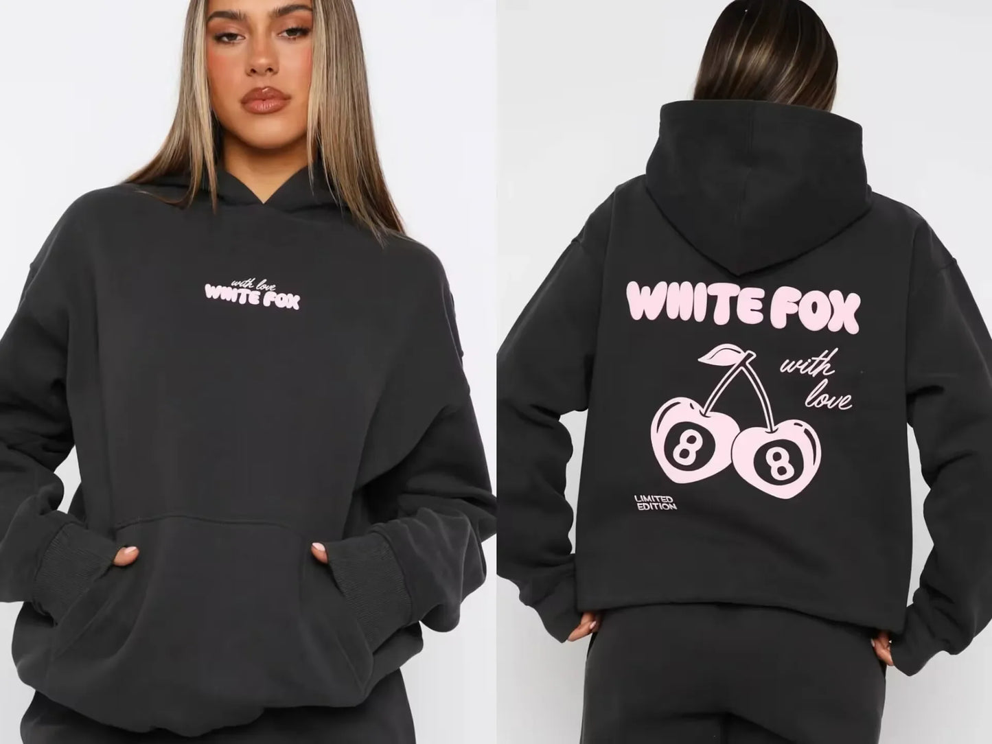 White Fox Hoodie