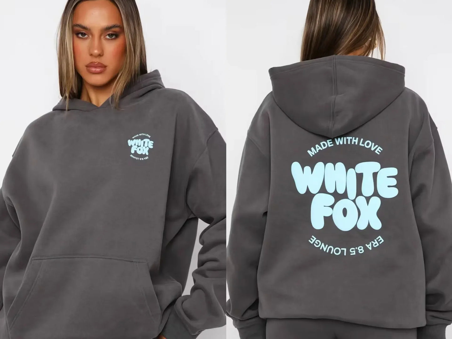 White Fox Hoodie