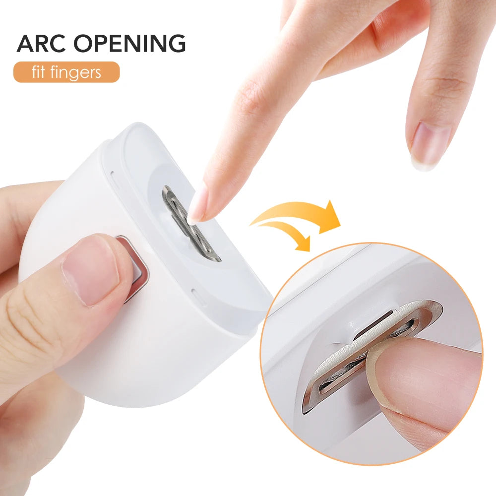 USB Electric Nail Clipper Cutter